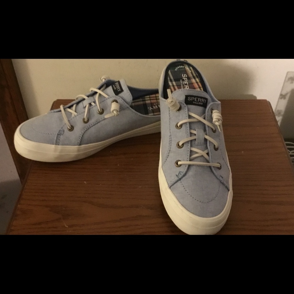 Sperry Chambray Mule